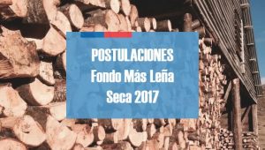 Postulaciones Fondo Más Leña Seca 2017