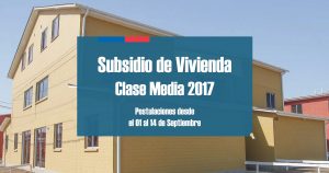 Subsidio Clase Media