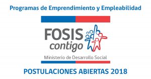 Postulaciones Programas FOSIS 2018