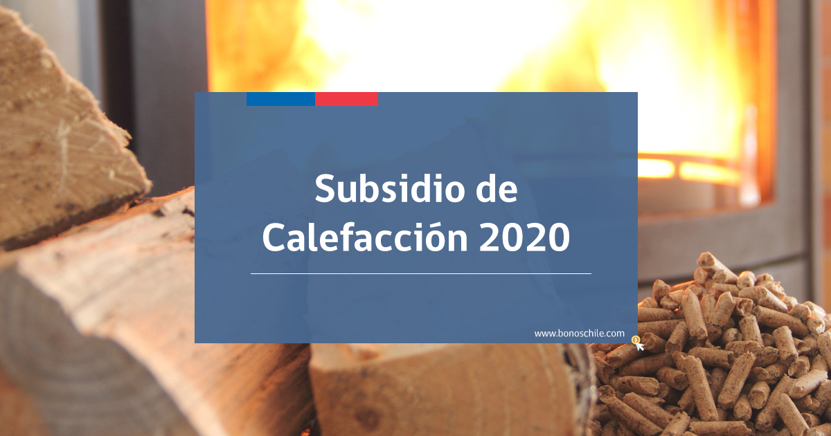 subsidio de calefacción 2020
